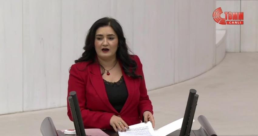 CHP İzmir Milletvekili Sevda Erdan Kılıç, TBMM Genel Kurulu’nda; “Bu