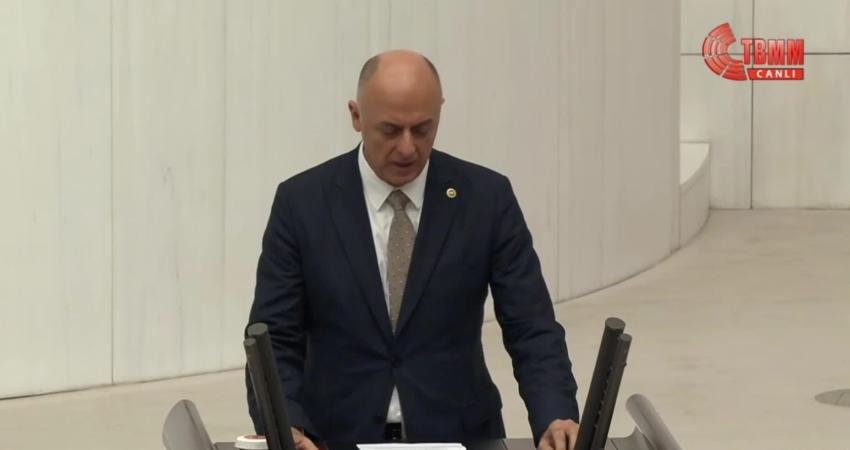 İYİ Parti İzmir Milletvekili Ümit Özlale, TBMM Genel Kurulu'ndaki 2024