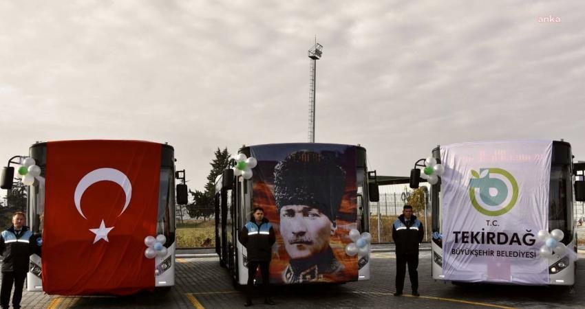 Tekirdağ Büyükşehir Belediyesi, toplu taşımada hizmet standartlarını yükseltmek, vatandaşlara daha