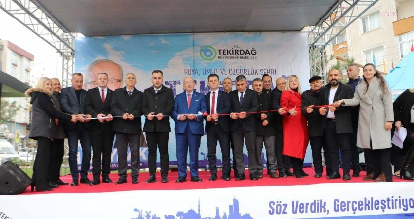 Tekirdağ Büyükşehir Belediyesi tarafından Kapaklı ilçesinde yapımı tamamlanan 100. Yıl