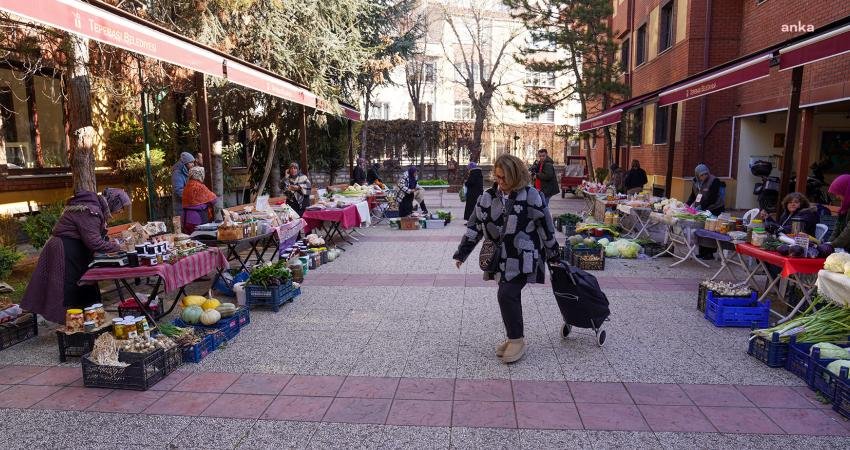Tepebaşı Belediyesi’nin yerel üretime ve kadınlara verdiği destekler doğrultusunda hizmete