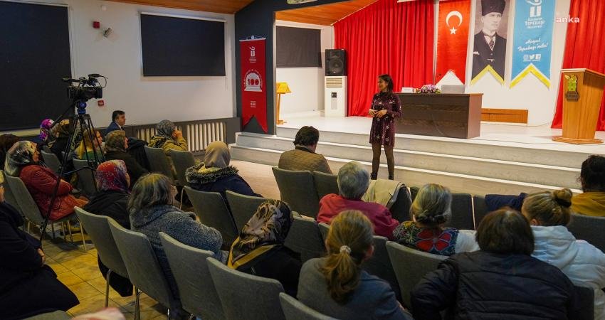 Tepebaşı Belediyesi tarafından ‘Üretimin Gücü Kadınların Gücü’ söyleşisi düzenlendi. Söyleşiye