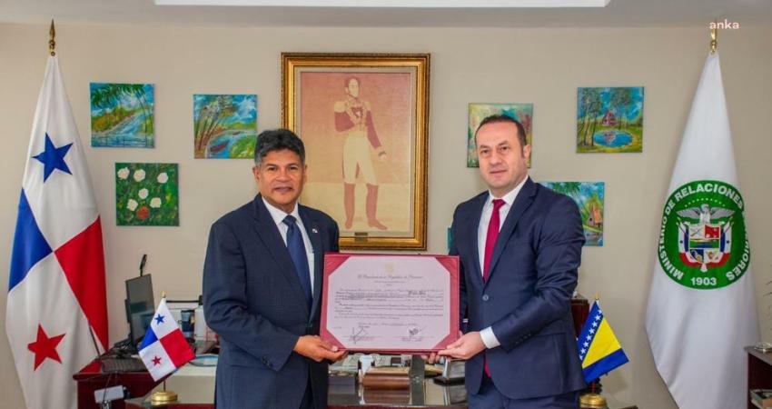 İş insanı Fatih Kol, Bosna Hersek Cumhurbaşkanlığı Konseyi kararıyla, Panama’ya