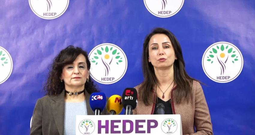 HEDEP Eş Genel Başkanı Tülay Hatimoğulları, "BM Engelli haklarına ilişkin