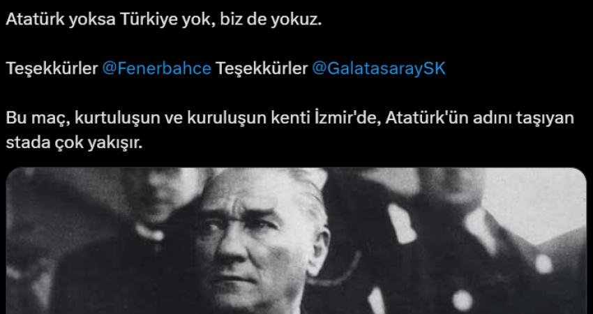 İzmir Büyükşehir Belediye Başkanı Tunç Soyer, Suudi Arabistan'da bu akşam