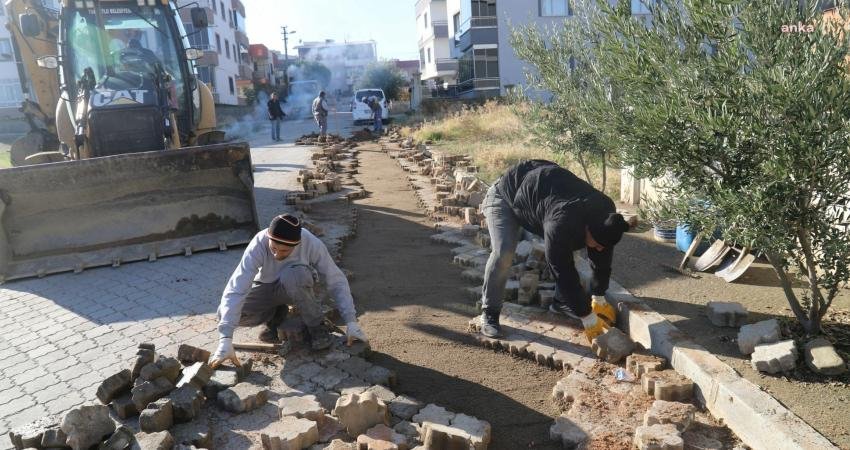 Turgutlu Belediyesi'nin İstasyonaltı Mahallesi'ne yaptığı 14 milyon 506 bin TL’lik