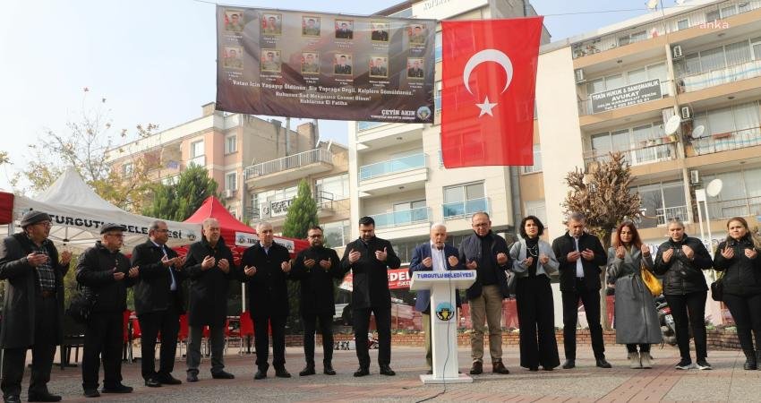 Turgutlu Belediyesi, Pençe-Kilit Harekatı Bölgesi'nde terör örgütünün saldırısında şehit olan