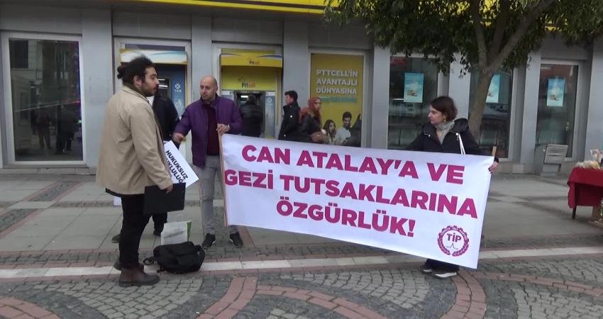 Türkiye İşçi Partisi Edirne örgütü, tutukluluğu devam eden Hatay Milletvekili
