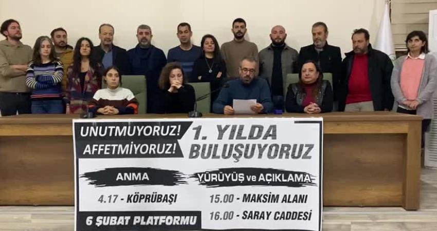 Hatay'da demokratik kitle örgütleri, sendikalar, meslek odaları ve siyasi partiler;