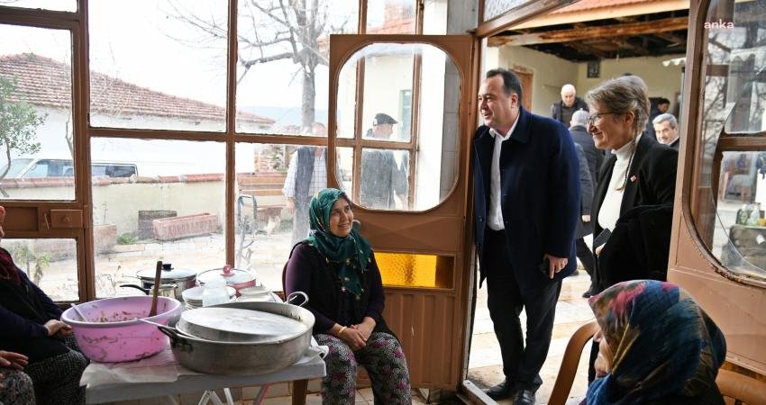 Akhisar Belediye Başkanı Besim Dutlulu, kırsal mahalle ziyaretlerine kaldığı yerden