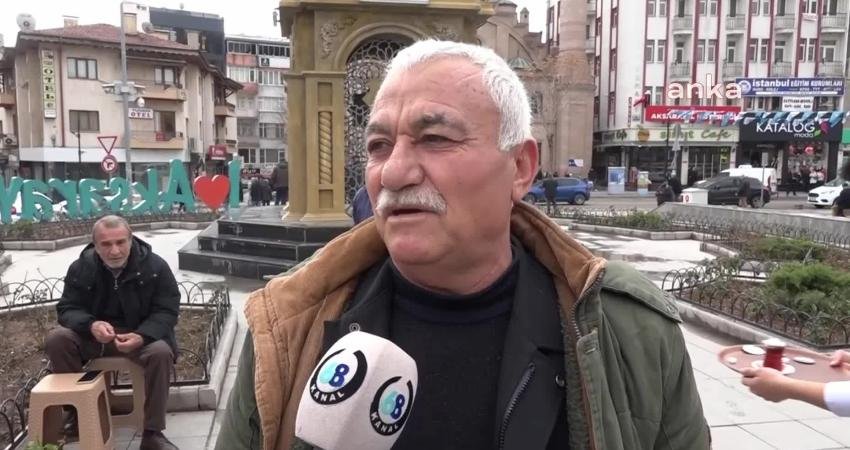 Aksaray’da emekli vatandaşlar, Cumhurbaşkanı Recep Tayyip Erdoğan’ın açıkladığı emeklilere verilen