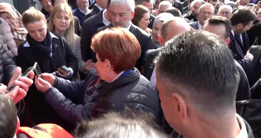 İYİ Parti Genel Başkanı Meral Akşener’in Ordu’da ziyaret ettiği esnaf,