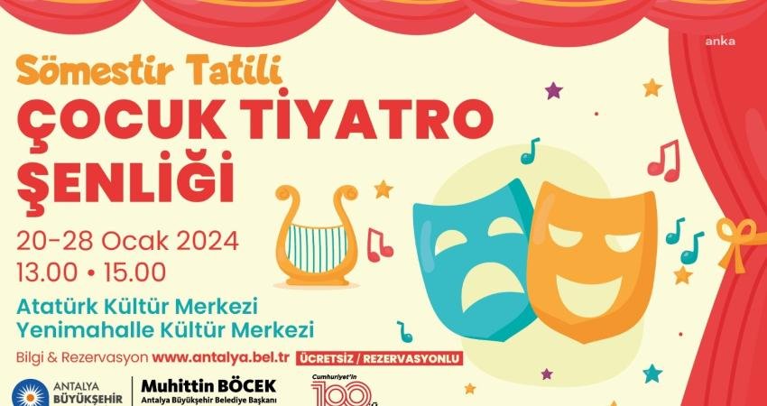 Antalya Büyükşehir Belediyesi Kültür ve Sosyal İşler Daire Başkanlığı sömestir