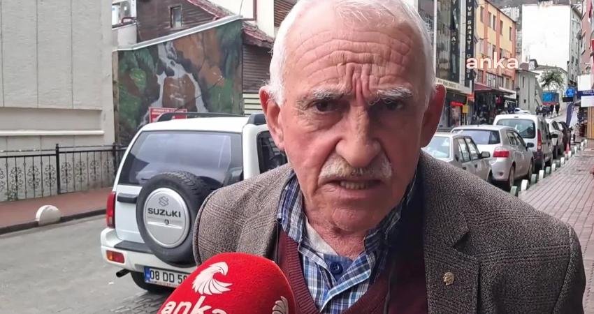 Artvin'de vatandaşlar ekonomik krizden şikayet etti. Bir vatandaş, "İnanın her