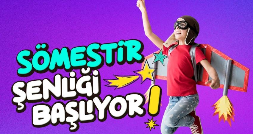 Ataşehir Belediyesi yarıyıl tatiline çıkacak öğrenciler için her sene olduğu