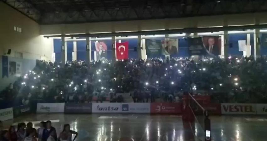 Aydın Büyükşehir Belediyespor-Fenerbahçe Opet arasında, Aydın Mimar Sinan Spor Salonu’nda