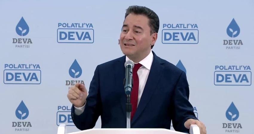 DEVA Partisi Genel Başkanı Ali Babacan, eski çalışma arkadaşı olan