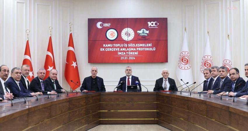 Çalışma ve Sosyal Güvenlik Bakanlığı koordinasyonunda, TÜRK-İŞ ve HAK-İŞ ile