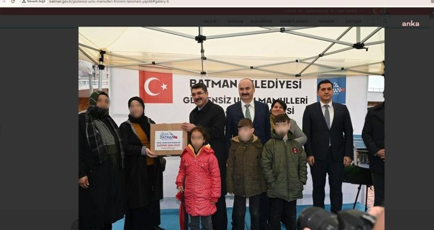 Kayyum yönetiminde olan Batman Belediyesi, çölyak hastalarına destek projesi kapsamında