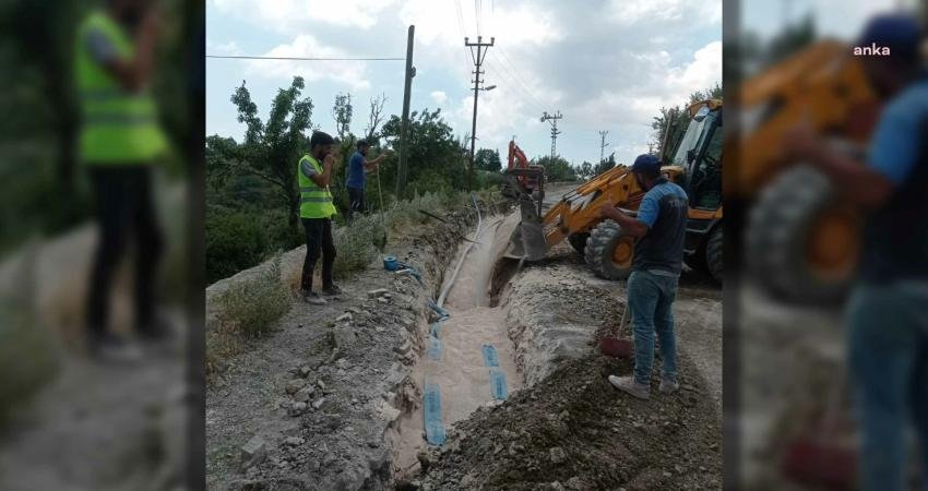 ASKİ Genel Müdürlüğü ekipleri tarafından, Beypazarı ilçesi Karaşar, Saray ve
