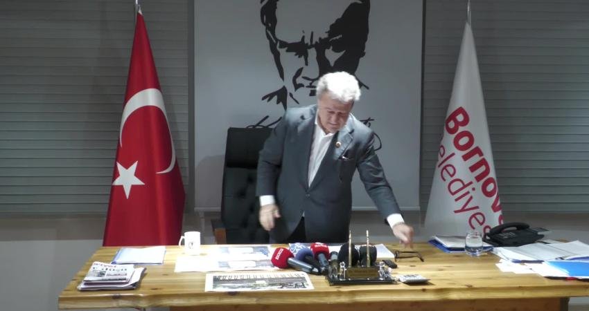 Bornova Belediye Başkanı Mustafa İduğ, “Bornova Anadolu Lisesi'nin koruluk alanında
