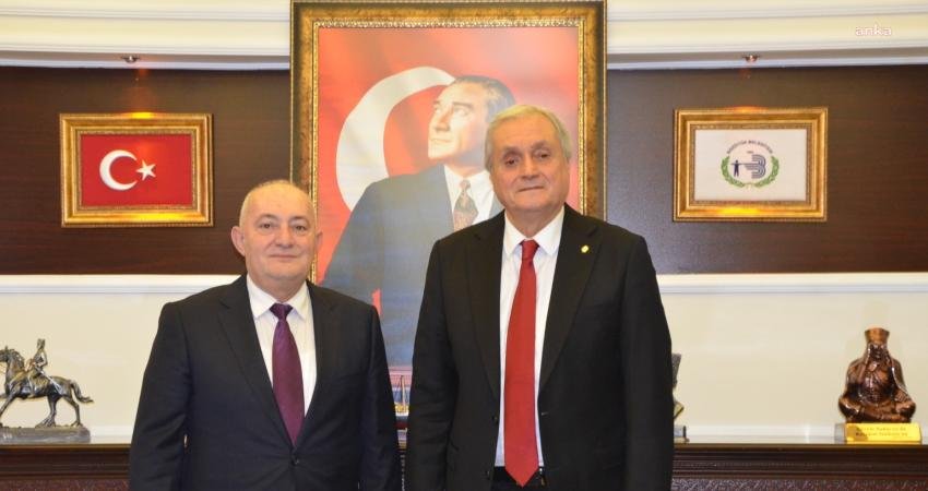 Ekonomi Gazetesi Bölge Temsilcisi Ali Baş, Muhabir Emine Girgin ve