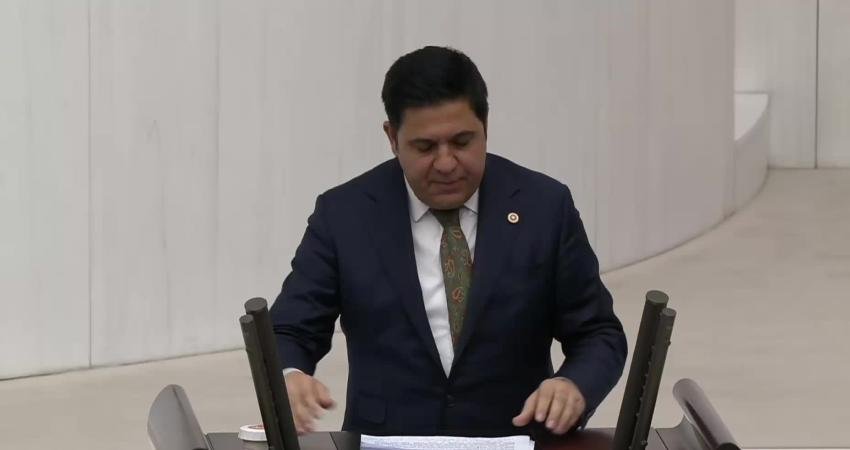 Saadet Partisi Grup Başkanvekili Bülent Kaya, TBMM’de “Asla unutmamamız gereken