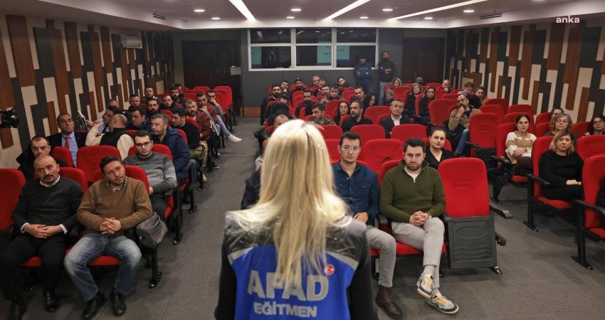 Çankaya Belediyesi Arama Kurtarma Ekibi, olası afet sırasında neler yapılması