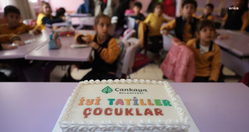 Çankaya Belediyesi, sıcak öğle yemeği götürdüğü 3 bin ilkokul öğrencisine