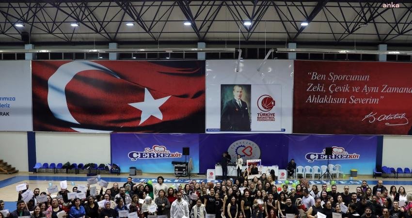 Çerkezköy Belediyesi tarafından bu yıl 5'incisi düzenlenen ücretsiz Yetişkin Kış