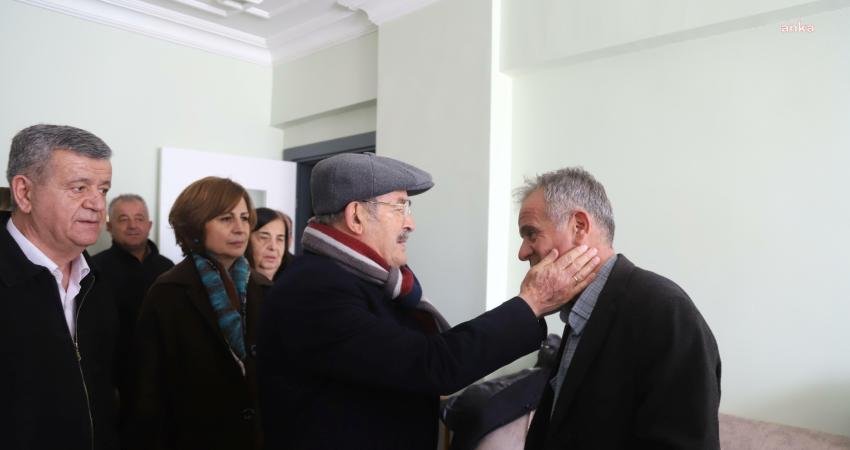 CHP Eskişehir Heyetinden Şehit Ailesine Taziye Ziyareti Eskişehir Büyükşehir Belediye Başkanı Yılmaz Büyükerşen, CHP Eskişehir Milletvekilleri Jale