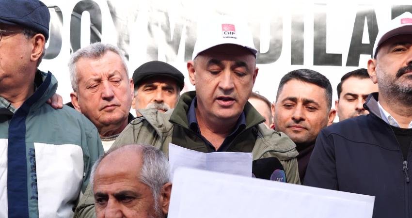 CHP İzmir İl Örgütü, İzmir'in Menemen ilçesi Emiralem Mahallesi'ndeki arazilerin