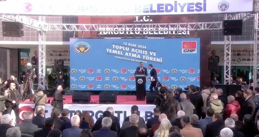 CHP Manisa Büyükşehir Belediye Başkan adayı Ferdi Zeyrek, CHP Genel