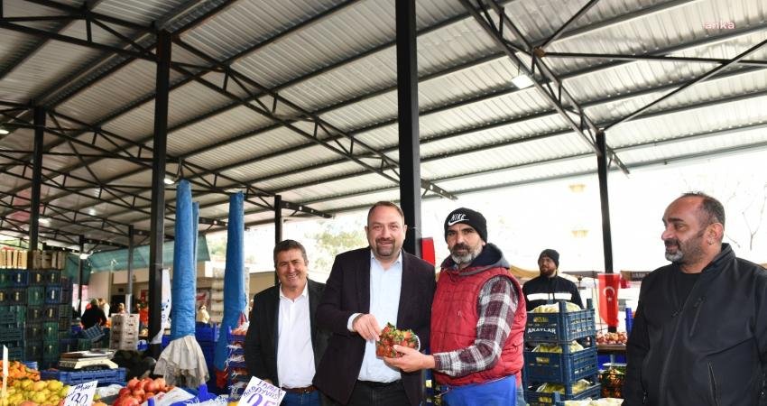 Çiğli Belediyesi tarafından yenileme çalışmaları tamamlanan Evka 5 Pazar Yeri
