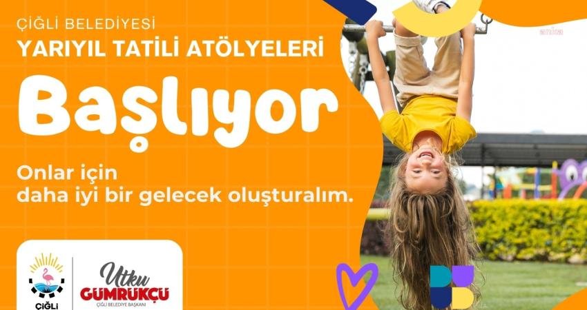 Çiğli Belediyesi, yarıyıl tatiline giren çocuklar için yaratıcı drama, masal