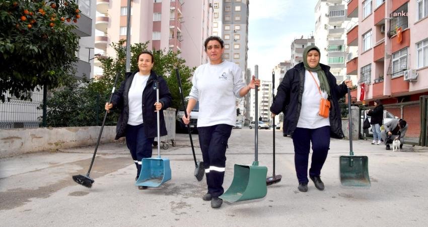 Çukurova Belediyesi Temizlik İşleri Müdürlüğü bünyesinde oluşturulan Temizlik Melekleri Timi