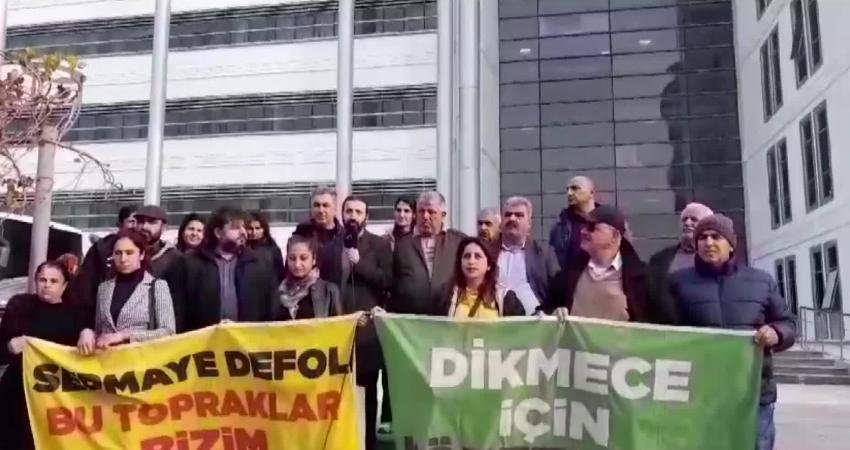 Dikmecelilerin tarım arazileri ve zeytinliklerinin üzerindeki acele kamulaştırma ve el