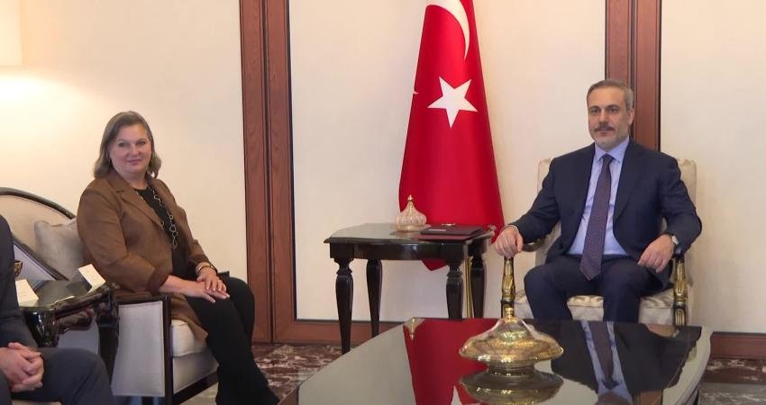 Dışişleri Bakanı Hakan Fidan, ABD Dışişleri Bakan Yardımcısı Vekili ve
