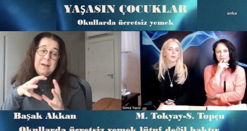 Okullarda ücretsiz yemek verilmesini isteyen İstanbul Bilgi Üniversitesi Öğretim Üyesi