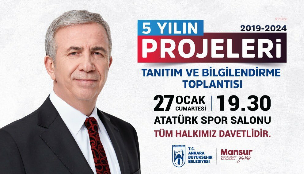 Ankara Büyükşehir Belediye Başkanı Mansur Yavaş, 5 yıllık görev döneminde