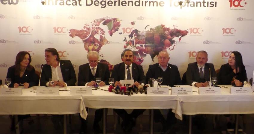 Ege Yaş Meyve Sebze İhracatçıları Birliği (EYMSİB), 2023 yılı ihracat