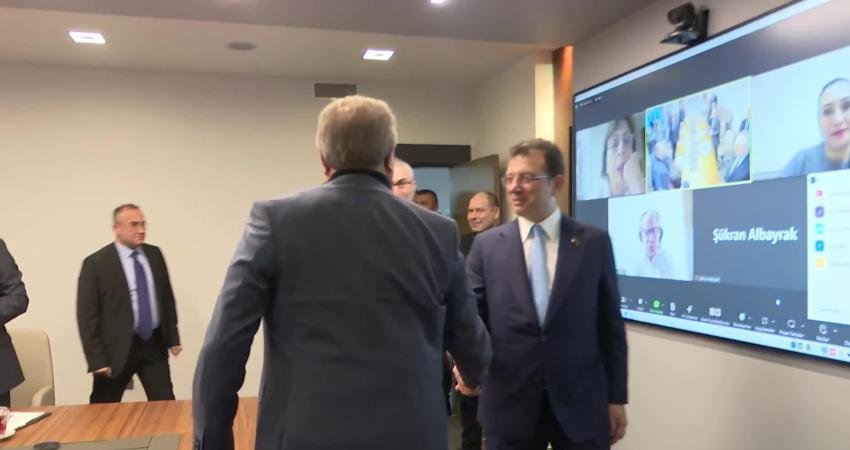İstanbul Büyükşehir Belediye (İBB) Başkanı Ekrem İmamoğlu, Prof. Dr. Uğur