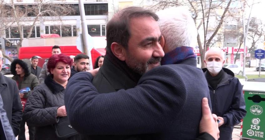 Elazığ'da belediye başkan adaylarının esnaf ziyaretleri ve saha çalışması yoğun