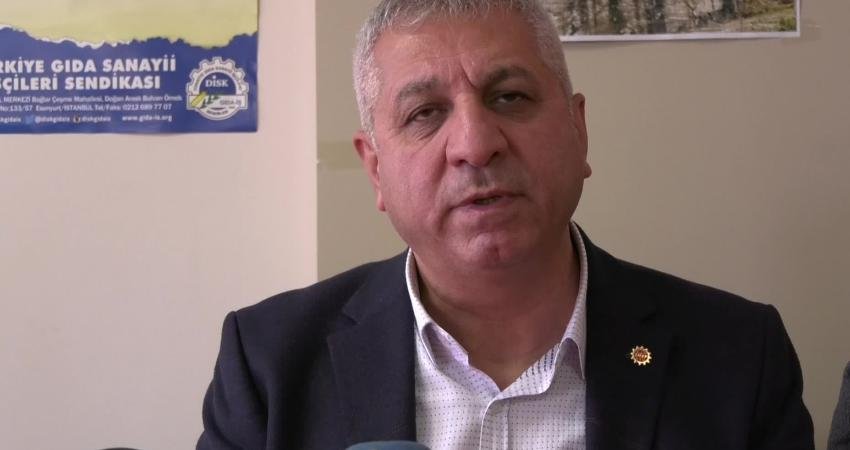 Emek Partisi Genel Başkanı Seyit Aslan, dün Rize’de ÇAYKUR işçileriyle