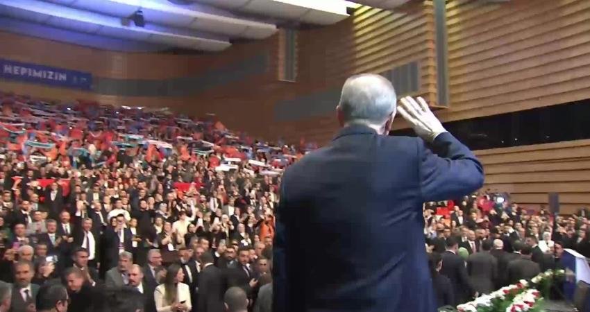 Cumhurbaşkanı ve AKP Genel Başkanı Recep Tayyip Erdoğan, bugün Ankara'da