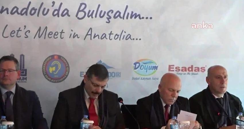 Erzurum'da düzenlenecek 20. İşitme Engelliler Kış Olimpiyatları'nın basın tanıtımı, Palandöken