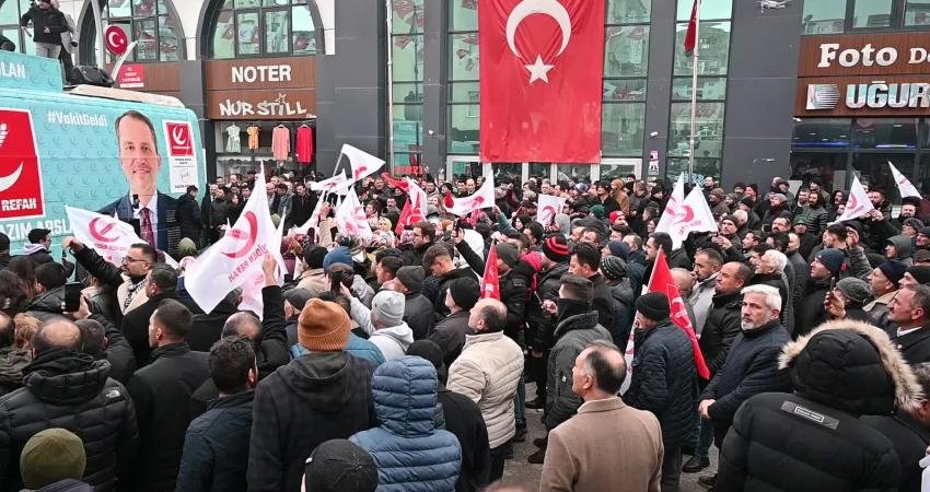 Yeniden Refah Partisi Genel Başkanı Fatih Erbakan, partisinin her geçen