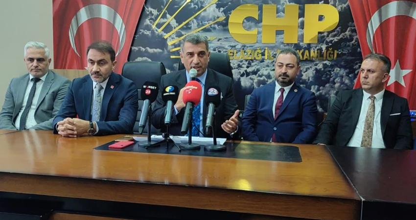 CHP Elazığ Milletvekili Gürsel Erol, "Düşünün ki bir ülke, bu