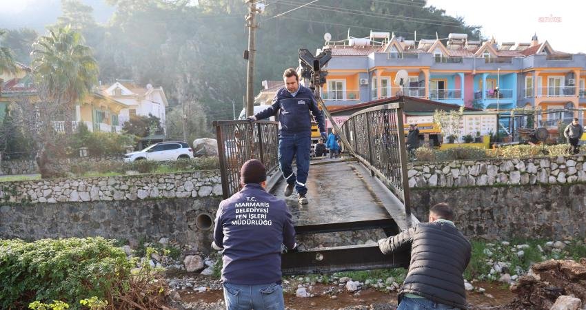 Vatandaşların can ve mal güvenliğini sağlamak amacıyla yenilenen köprülere bir