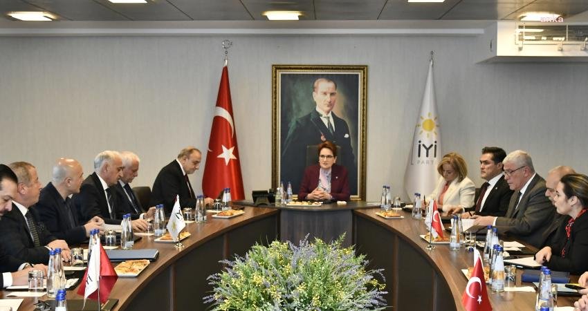 İYİ Parti Başkanlık Divanı, Genel Başkan Meral Akşener başkanlığında toplandı.
